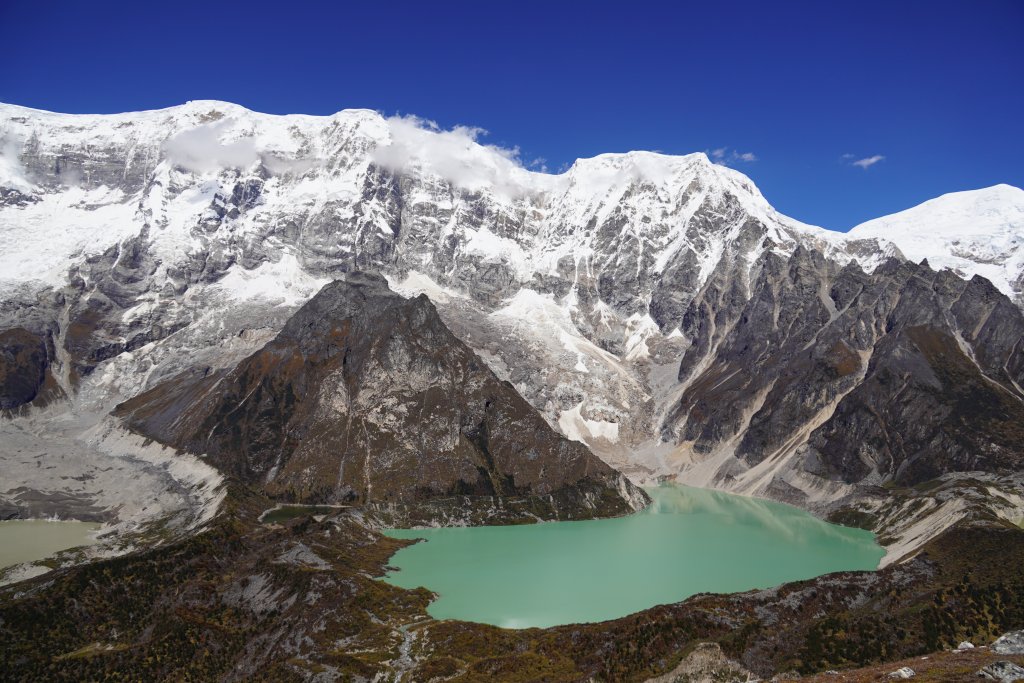 Mountains in Bhutan.