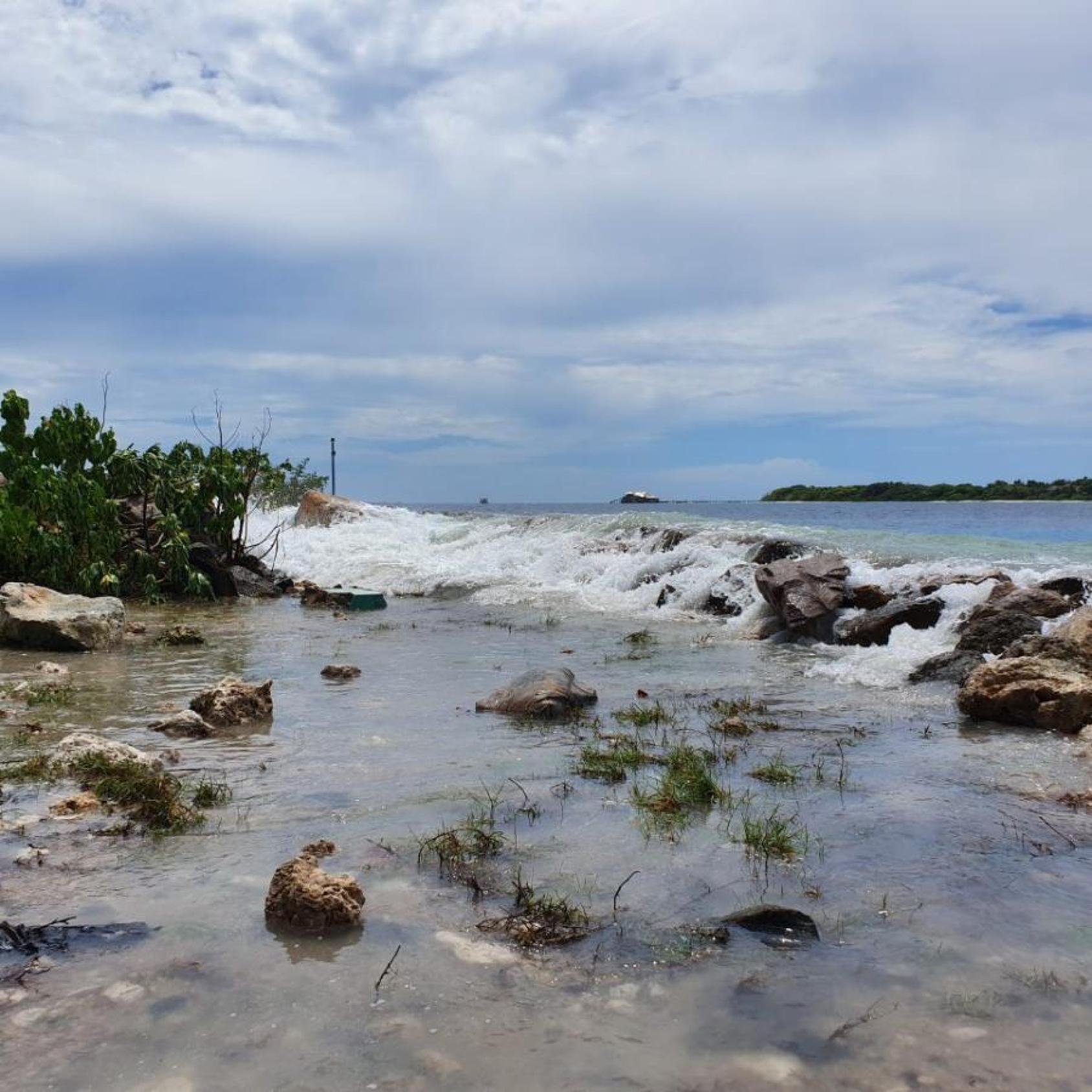 Sea-level rise in Maldives 