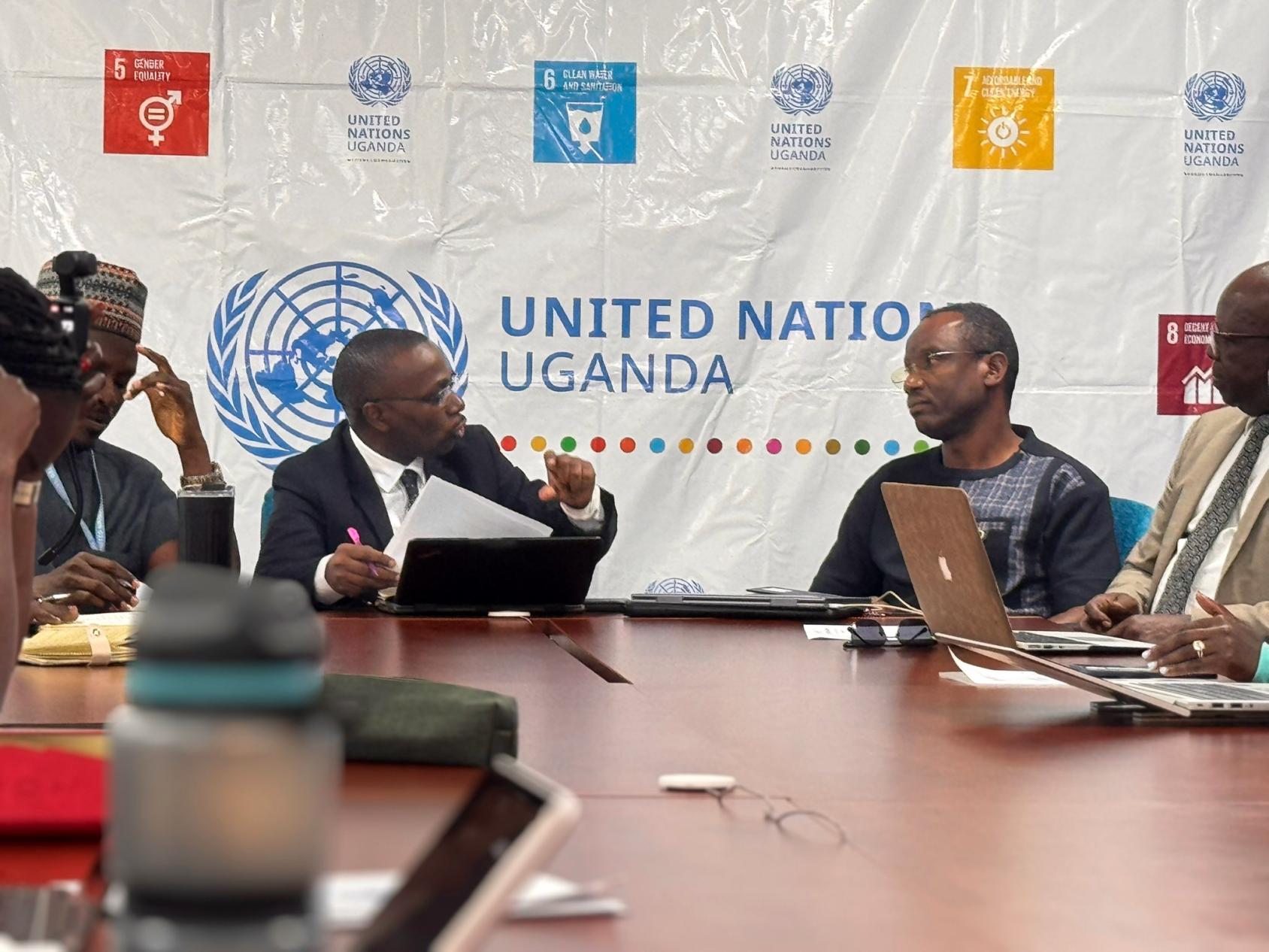 A group of young people having a dynamic discussion